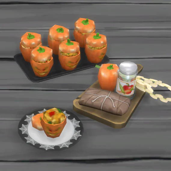 Chicken Stir-fry Pepper Pumpkins Recipe