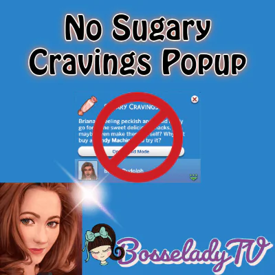 No Sugary Cravings Popup
