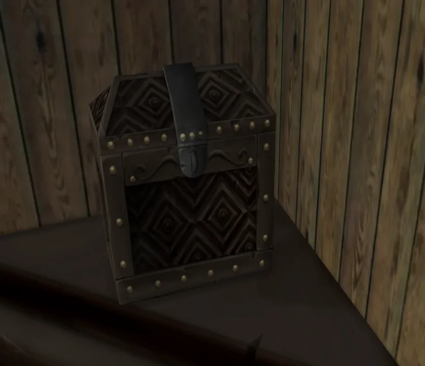 TSM Carved Chest as suitcase replacement