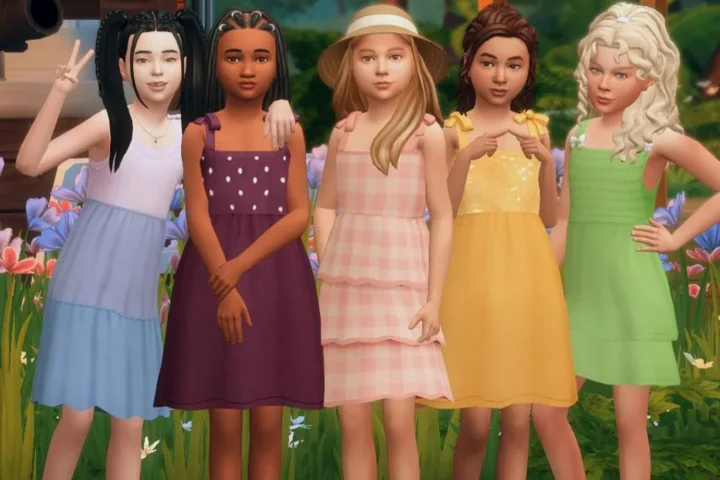 NINA - kids dress