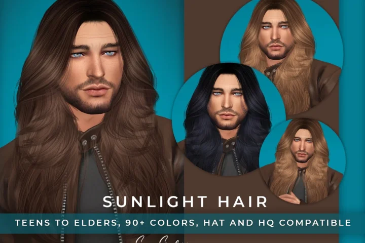 SONYASIMS - SUNLIGHT HAIR MALES
