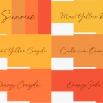 Coolors Custom Palette Wallpapers – Sunrise