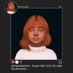 Susan Hair V2 for Kids (simstrouble)