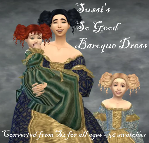 Sussi's So Good Baroque Dress