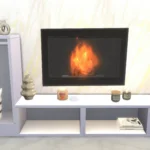 Mona electric fireplace