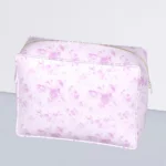 Pink makeup cosmetic bags - set