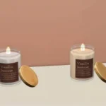 Apple cinnamon fall candle