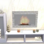 Mona electric fireplace