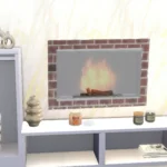 Mona electric fireplace