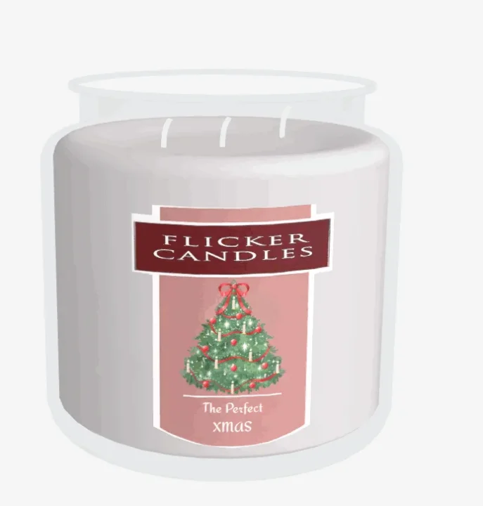 XMAS Flicker candle - set