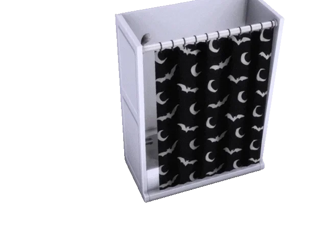 Goth Bathroom Set