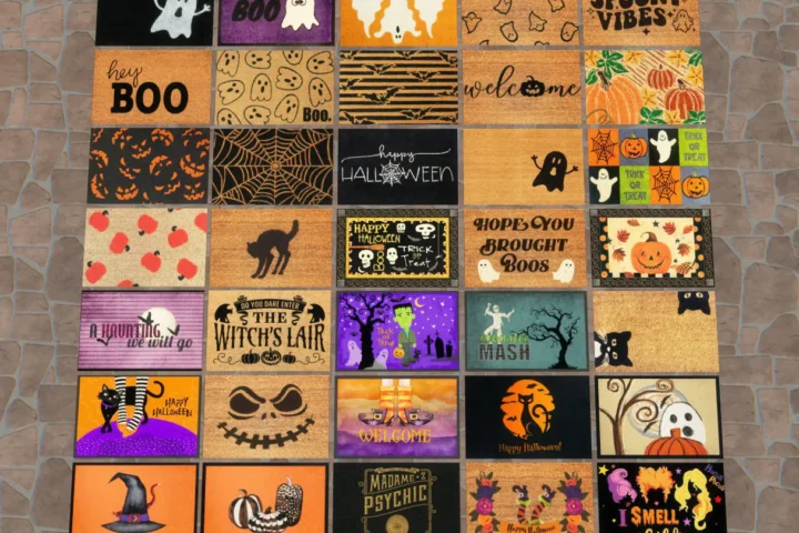 Halloween Welcome Mat