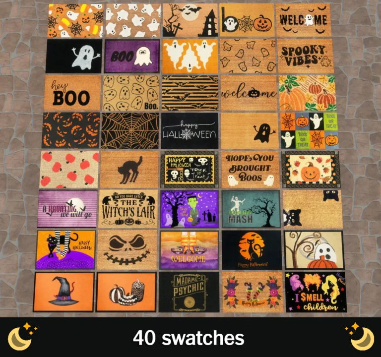 Halloween Welcome Mat