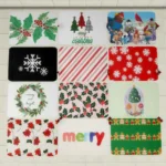 Christmas Bathroom Set