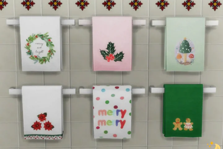 Christmas Bathroom Set