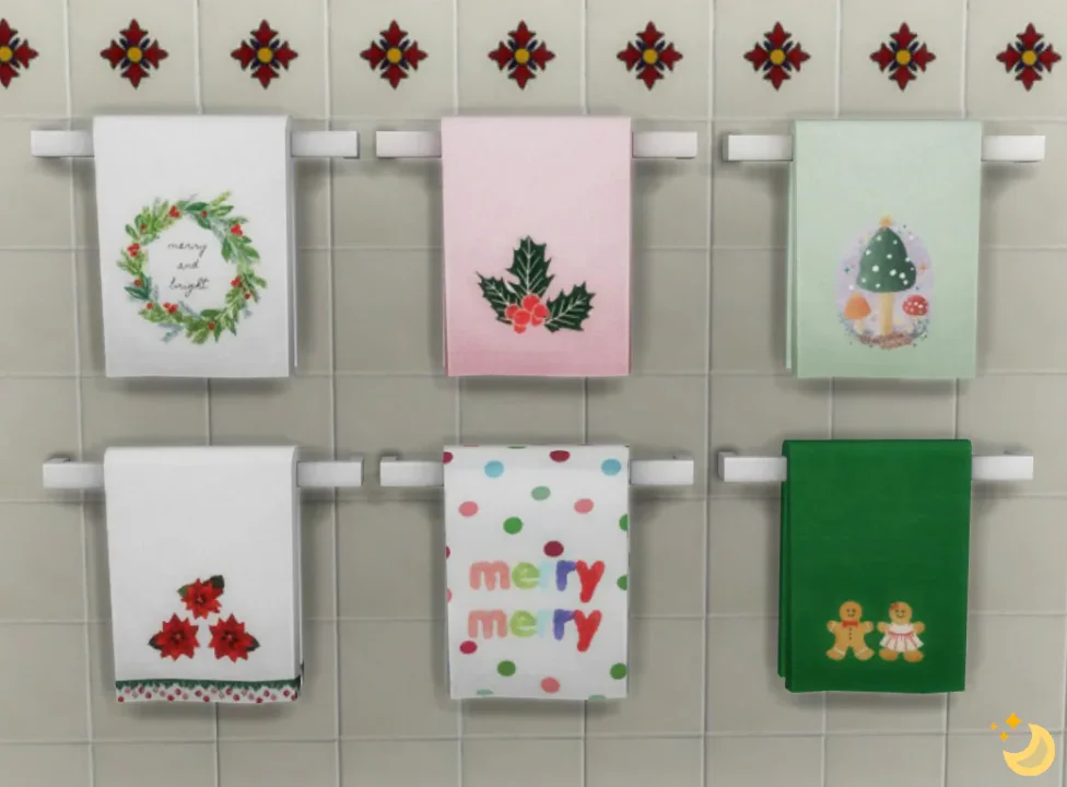 Christmas Bathroom Set