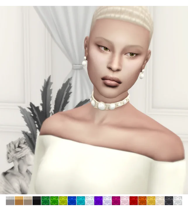 M Jewelry IX - Earrings & Necklace Set