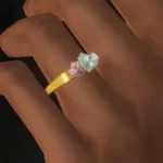 Heart Shape Ring Set