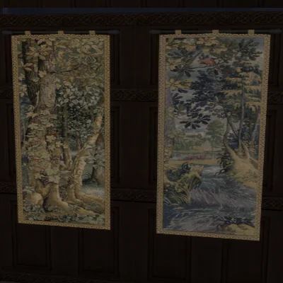SDA medieval carpets and tapestries