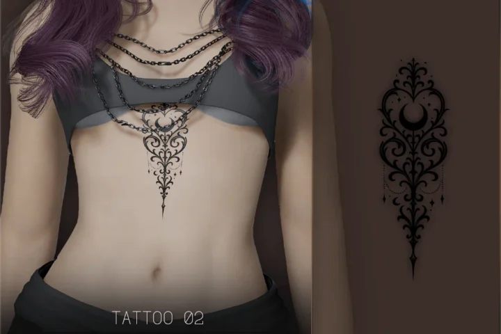 Floral Tattoo N2