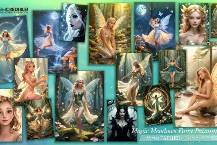 Magic Meadows Fairy Painting 🧚🏻🧚🏽‍♀️🧚‍♂️