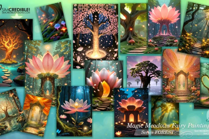 Magic Meadows Painting Forest 💚🌲