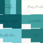 Coolors Custom Palette Wallpapers – Teals