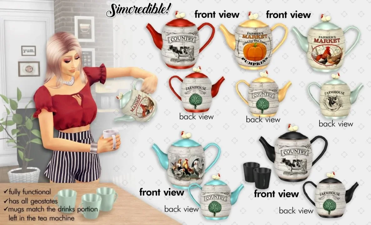 Country Coffee Functional Tea Maker 🍵