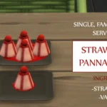 Strawberry panna cotta