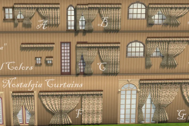 WFS Nostalgia Part 14 a: Curtains "Alvina"