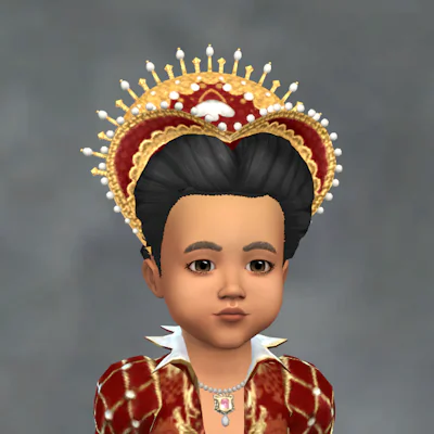 Teanmoons Artful Attifet Headpiece for all ages