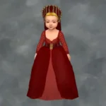 S2 Bipsouille Tudor French Hood - Hat-Hair Version