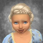 Alin 22 Side Buns Hair for children, toddlers and infants