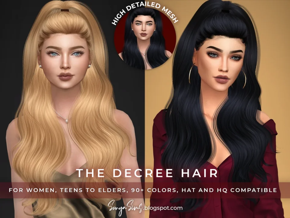 SONYASIMS - THE DECREE HAIR