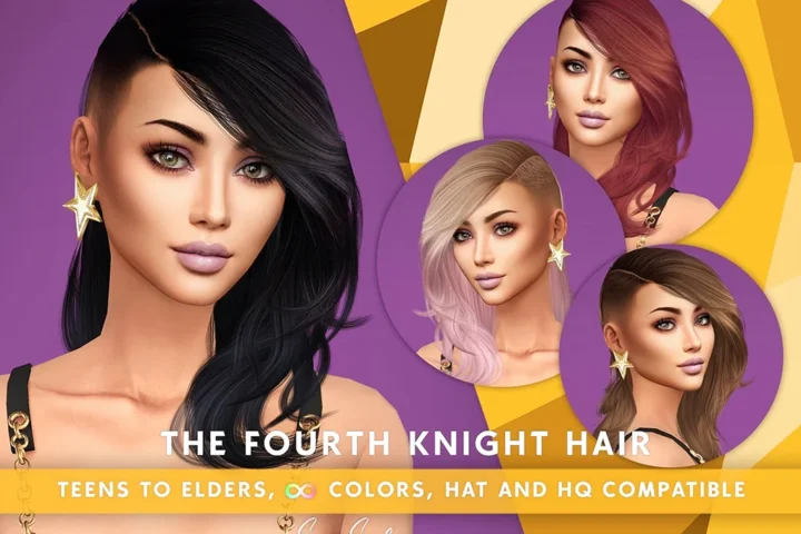 SONYASIMS - THE FOURTH KNIGHT HAIR