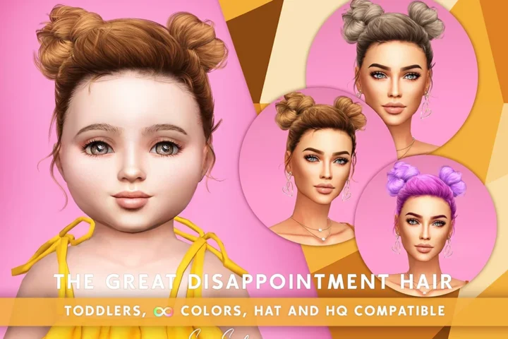 SONYASIMS - THE GREAT DISAPPOINTMENT HAIR TODDLERS