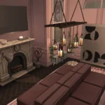 Dusty Rose TV Room