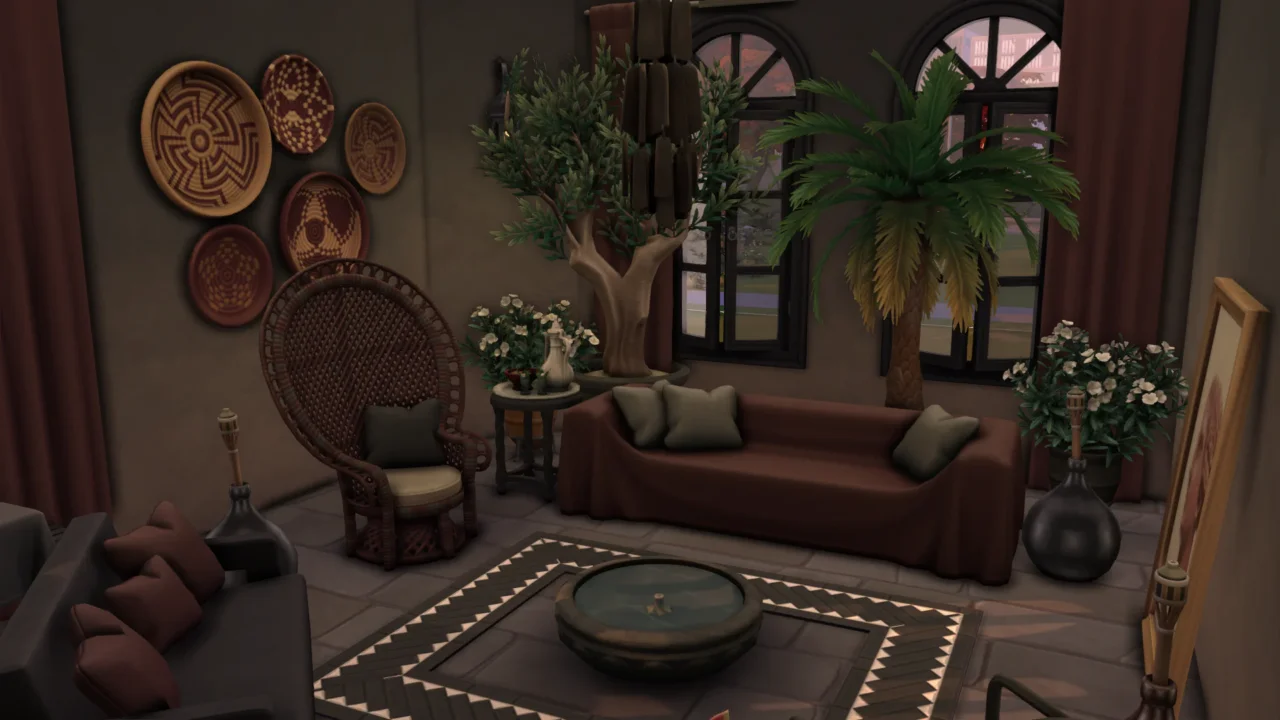 Dark Grove Livingroom
