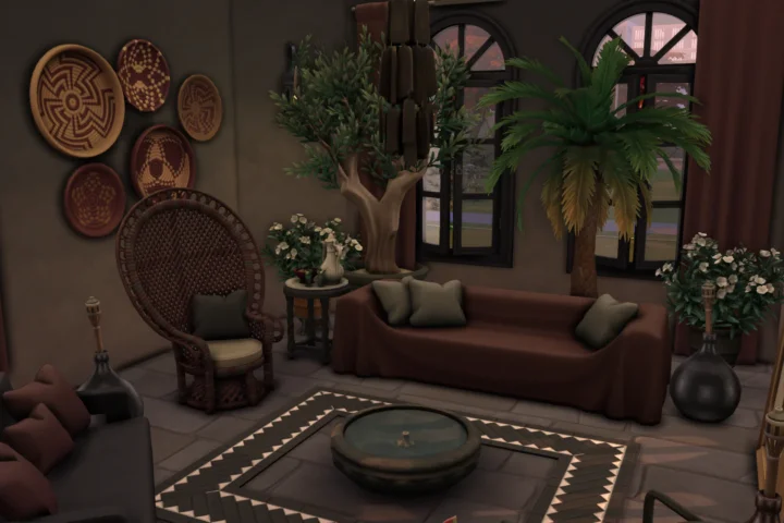 Dark Grove Livingroom