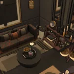 Dark Dandy Harluxe Bedroom