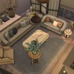 Domaine Bleu Livingroom