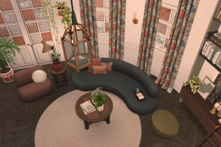Interesting Layout Living