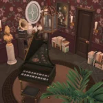 The Burgundy Living Room