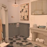 Gold Accents Bathroom