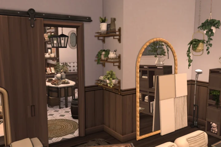 Modern Victorian Livingroom