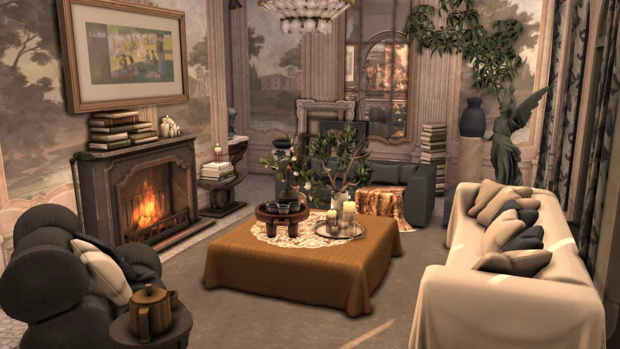 Modern Italian Livingroom