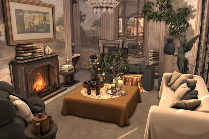 Modern Italian Livingroom