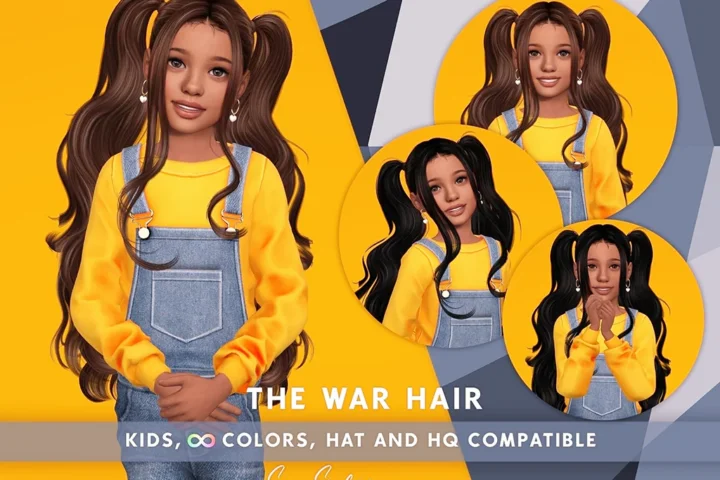 SONYASIMS - THE WAR HAIR KIDS