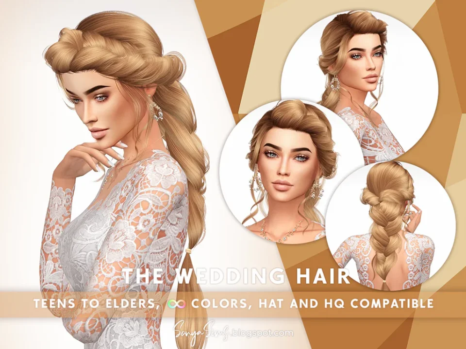 SONYASIMS - THE WEDDING HAIR
