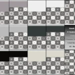 Ornate Floor and Wall Tiles